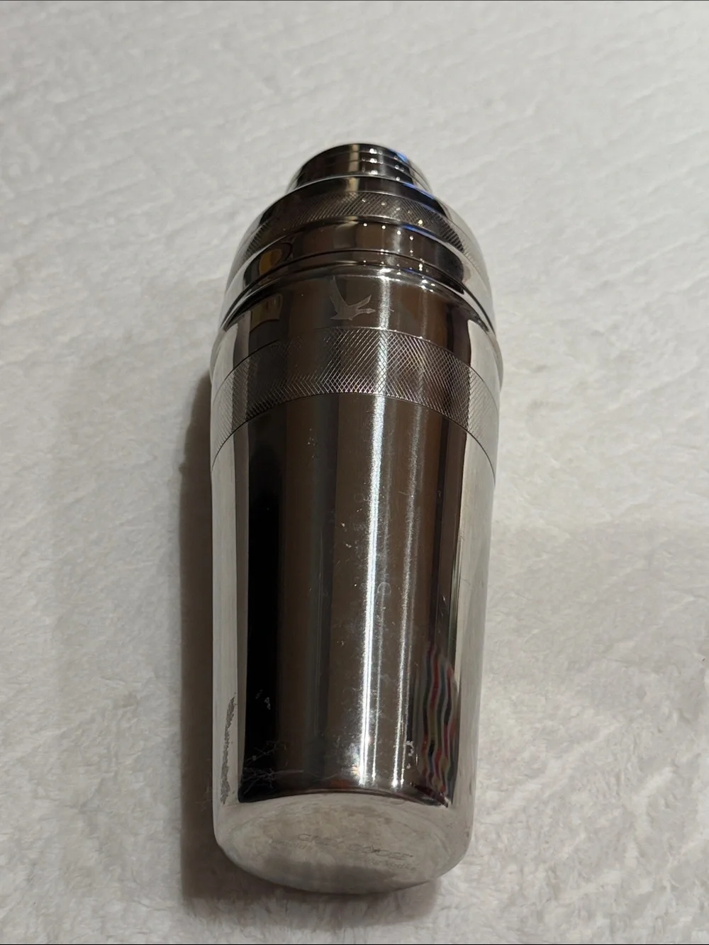 Stainless Steel Cocktail Shaker - Silver Grey Goose